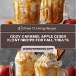 Caramel Apple Cider Float Recipe
