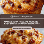 Maple Bacon Pancake Muffins: A Sweet 180-Calorie Delight Recipe