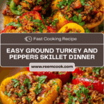 Ground Turkey and Peppers Recipe