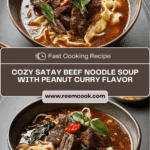 Delicious Satay Beef Noodle Soup Recipe