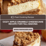 Apple Crumble Cheesecake Recipe