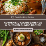 Authentic Cajun Sausage and Chicken Gumbo Recipe