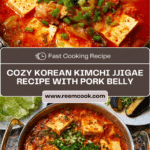 Korean Soup Kimchi Jjigae (Kimchi Stew) Recipe