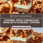 Caramel Apple Cheesecake Bars Recipe
