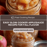 Slow Cooker Applesauce Recipe