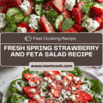 Spring Strawberry and Feta Salad Recipe