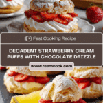 Strawberry Cream Puffs Recipe