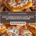 Pumpkin Magic Bars Recipe