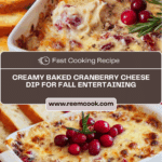 Best Baked Cranberry Cream Cheese Dip Recipe