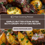 Garlic Butter Steak Bites and Potatoes Recipe