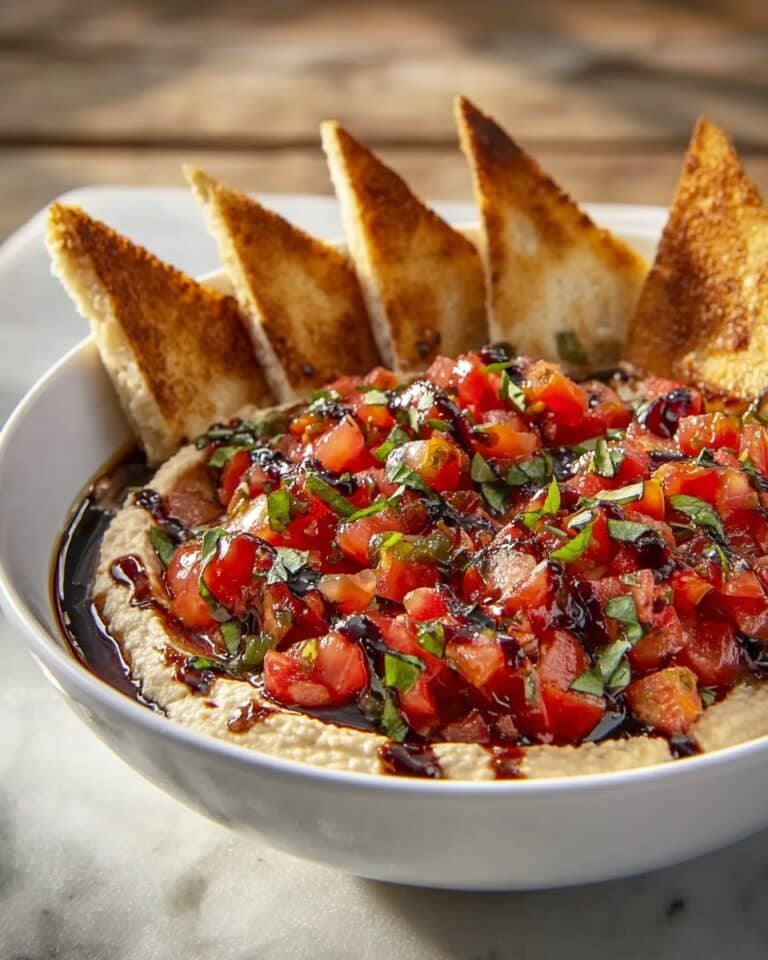 Irresistible Fresh Tomato Basil Bruschetta Dip Recipe