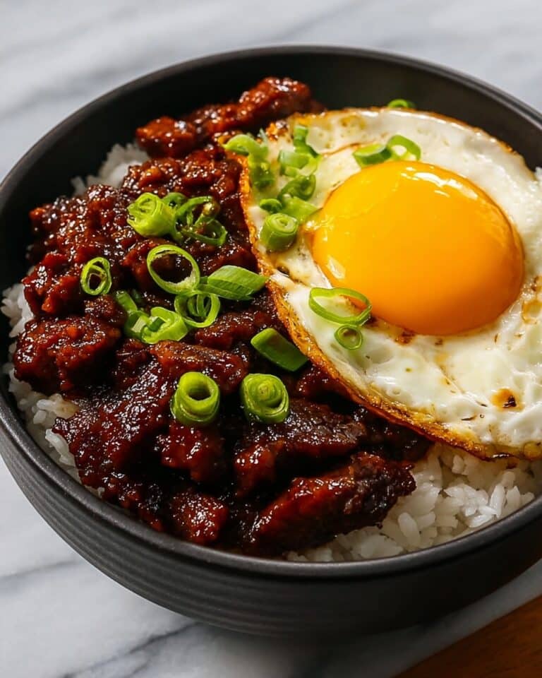 Hot Honey Beef Bowl Recipe