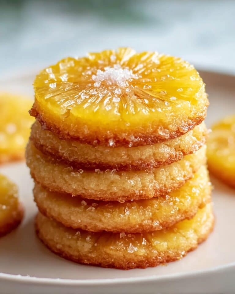 Pineapple Upside Sugar Cookies Recipe