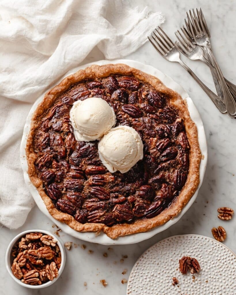 Secretly Vegan Chocolate Pecan Pie Recipe