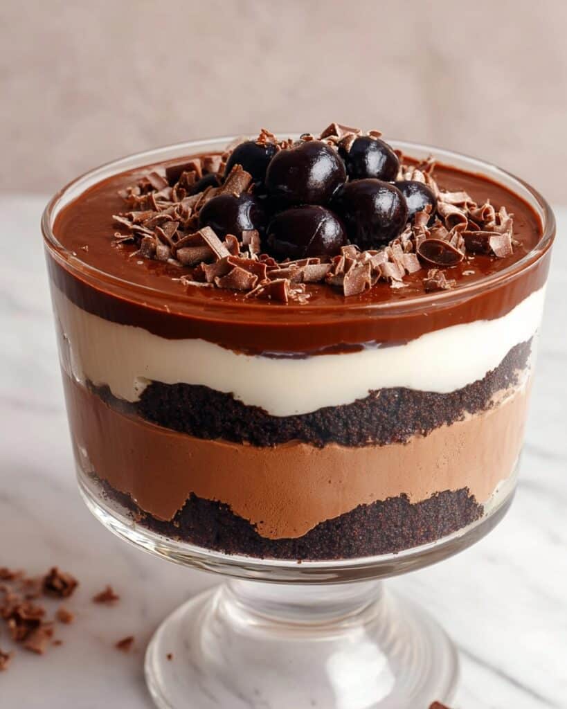 No Bake Chocolate Lasagna Trifle Recipe