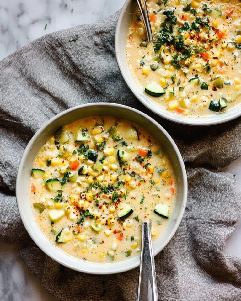 Zucchini Corn Chowder Recipe
