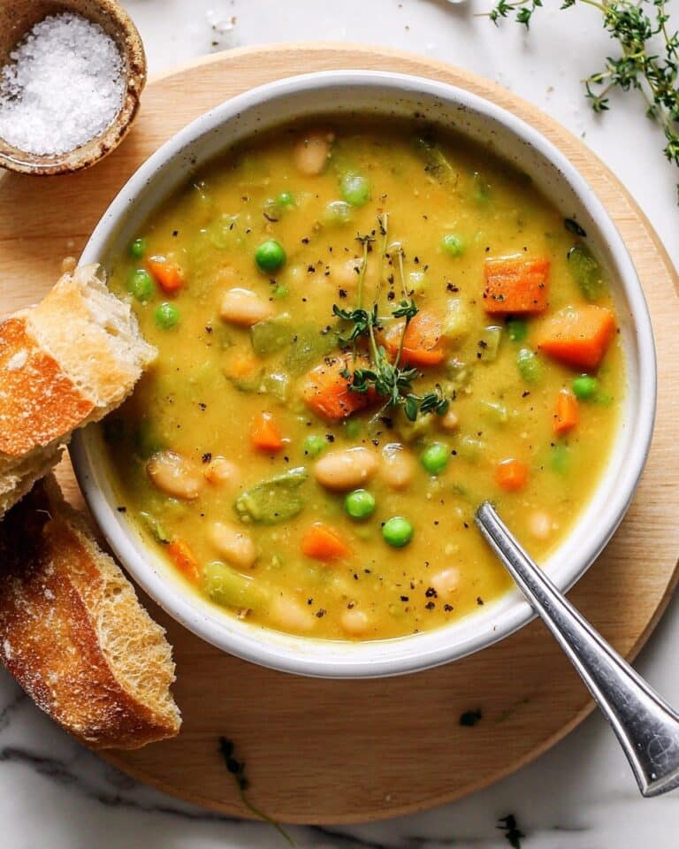 One-Pot Creamy Vegetable Soup Recipe
