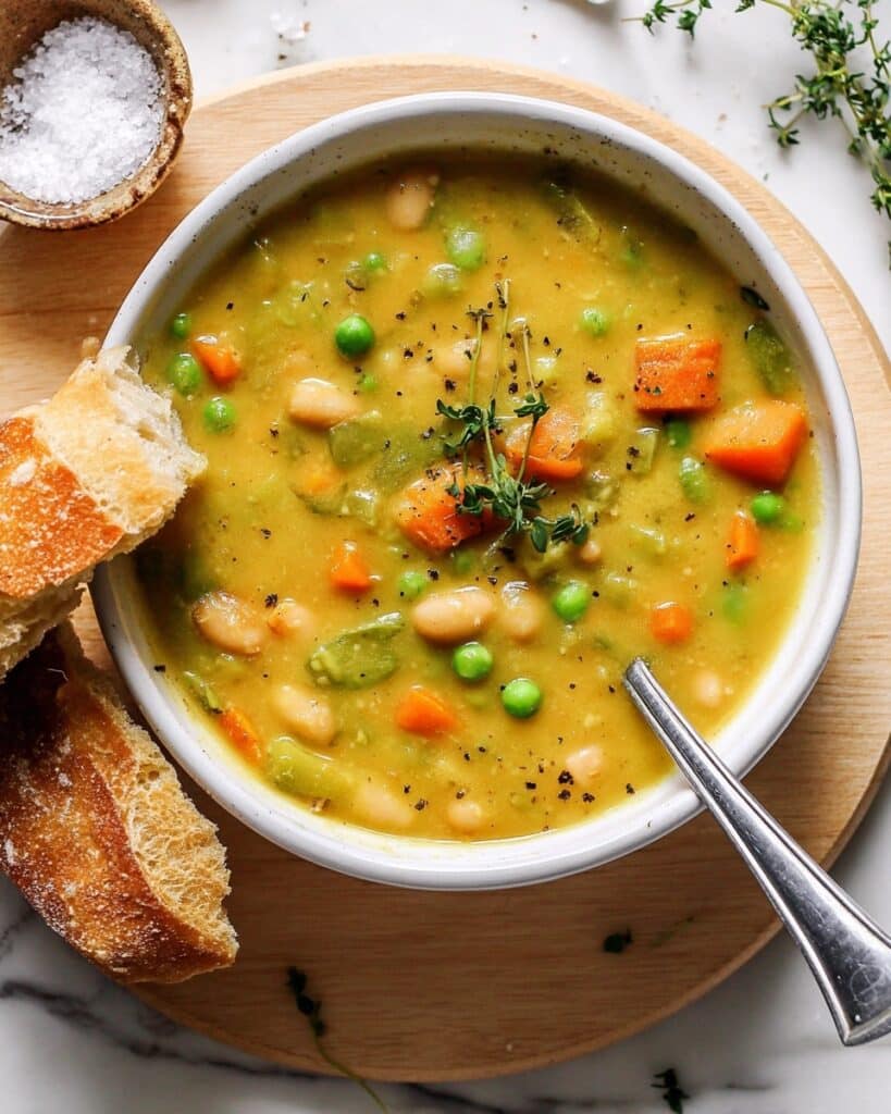 One-Pot Creamy Vegetable Soup Recipe