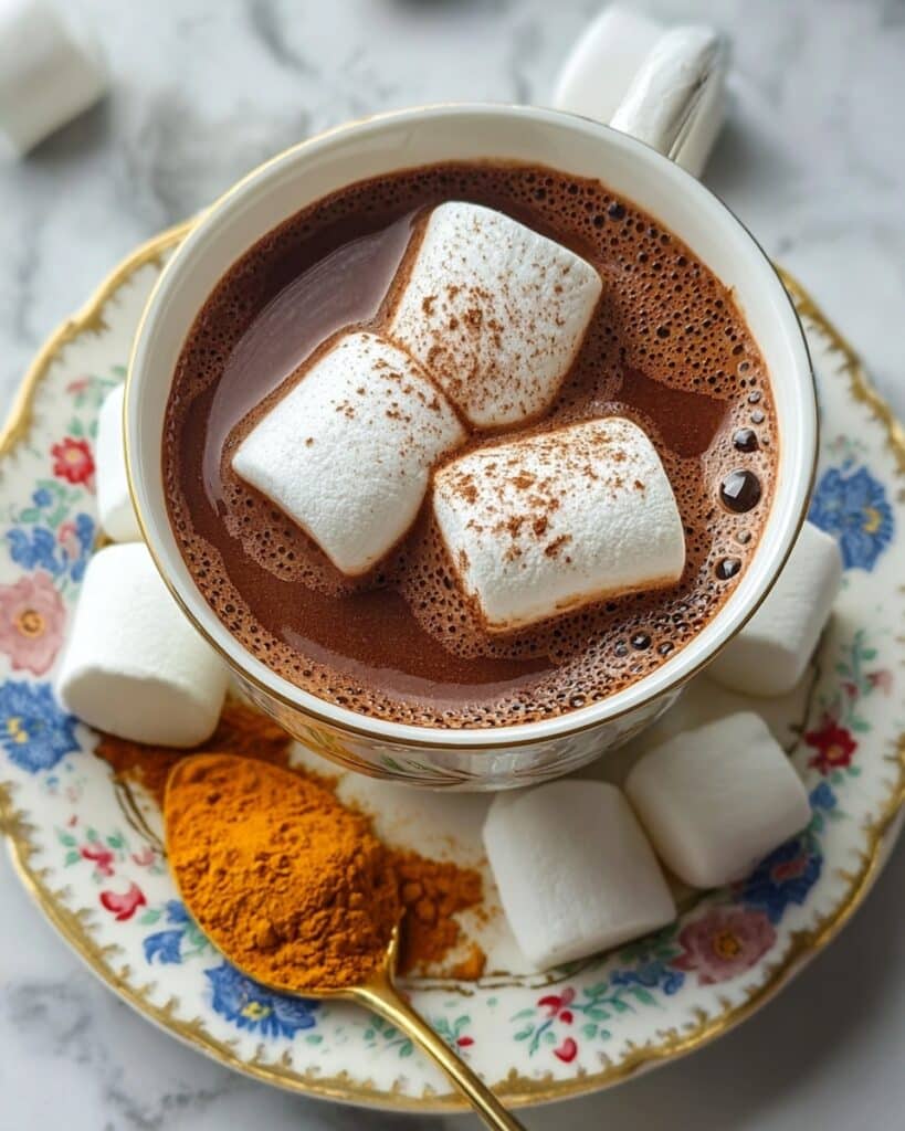 Spiced Hot Cocoa Anti-Inflammatory Drink Recipe