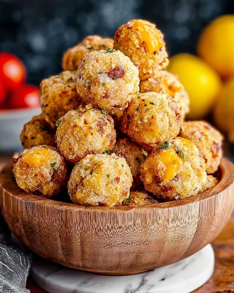 Cheddar Bay Sausage Balls Recipe