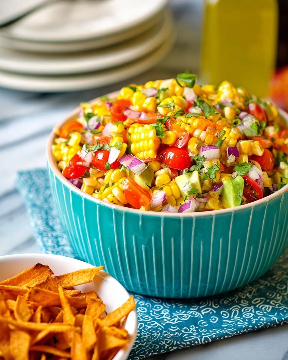 Mexican Chopped Salad with Crispy Tortilla Strips Recipe