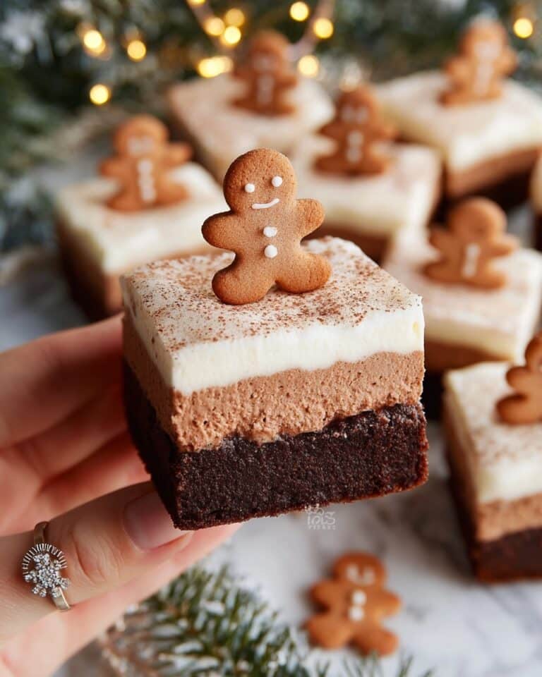 Vegan Gingerbread Tiramisu Brownies Recipe