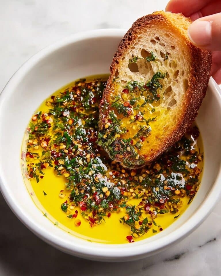 Olive Oil Bread Dip with Herbs and Balsamic Recipe