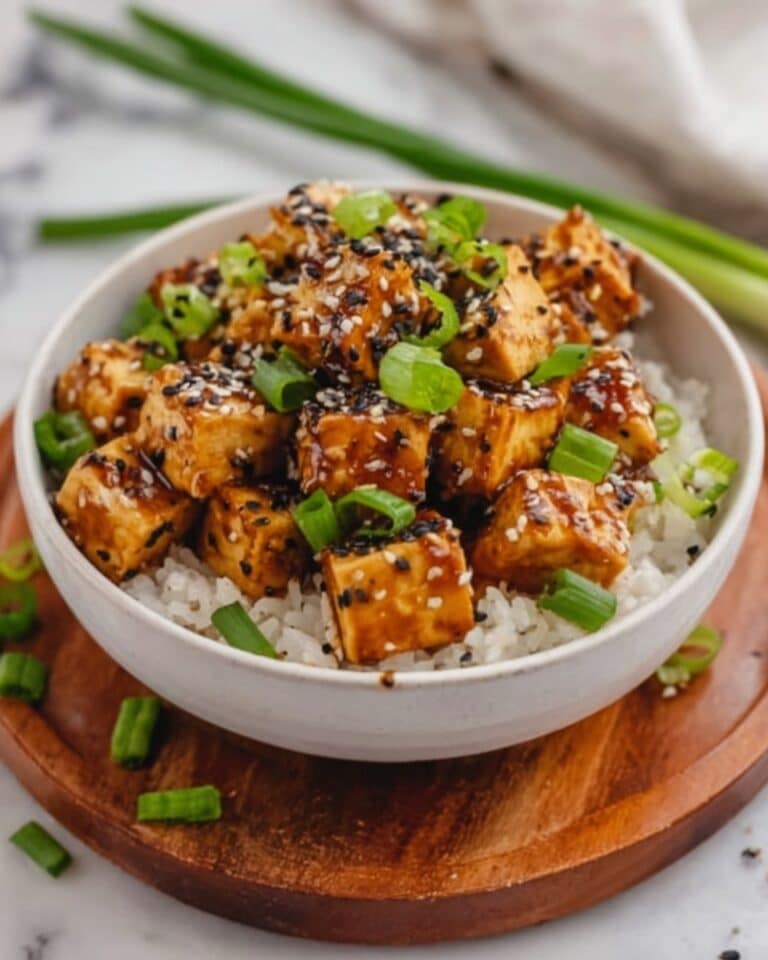 Irresistibly Spicy Chili Crisp Tofu Bowls for a Quick Dinner Recipe