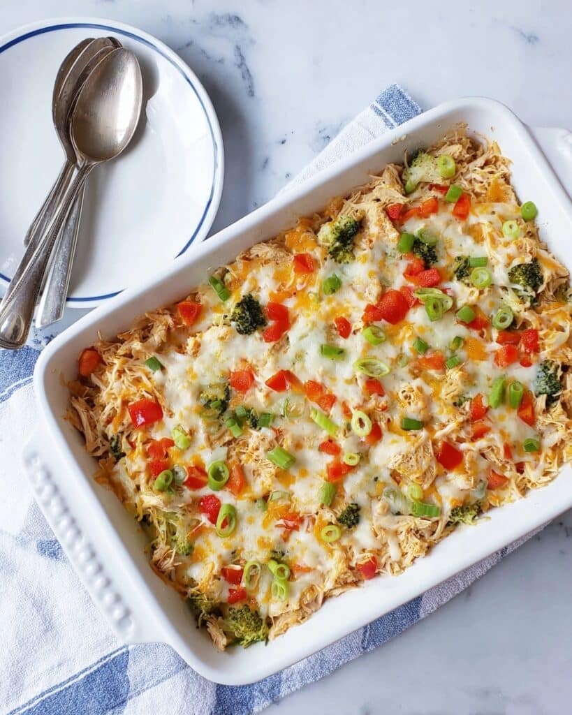 Cheesy Turkey and Rice Casserole Recipe