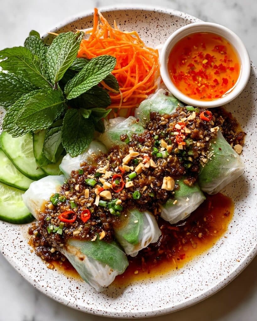 Thai Basil Beef Rolls Recipe