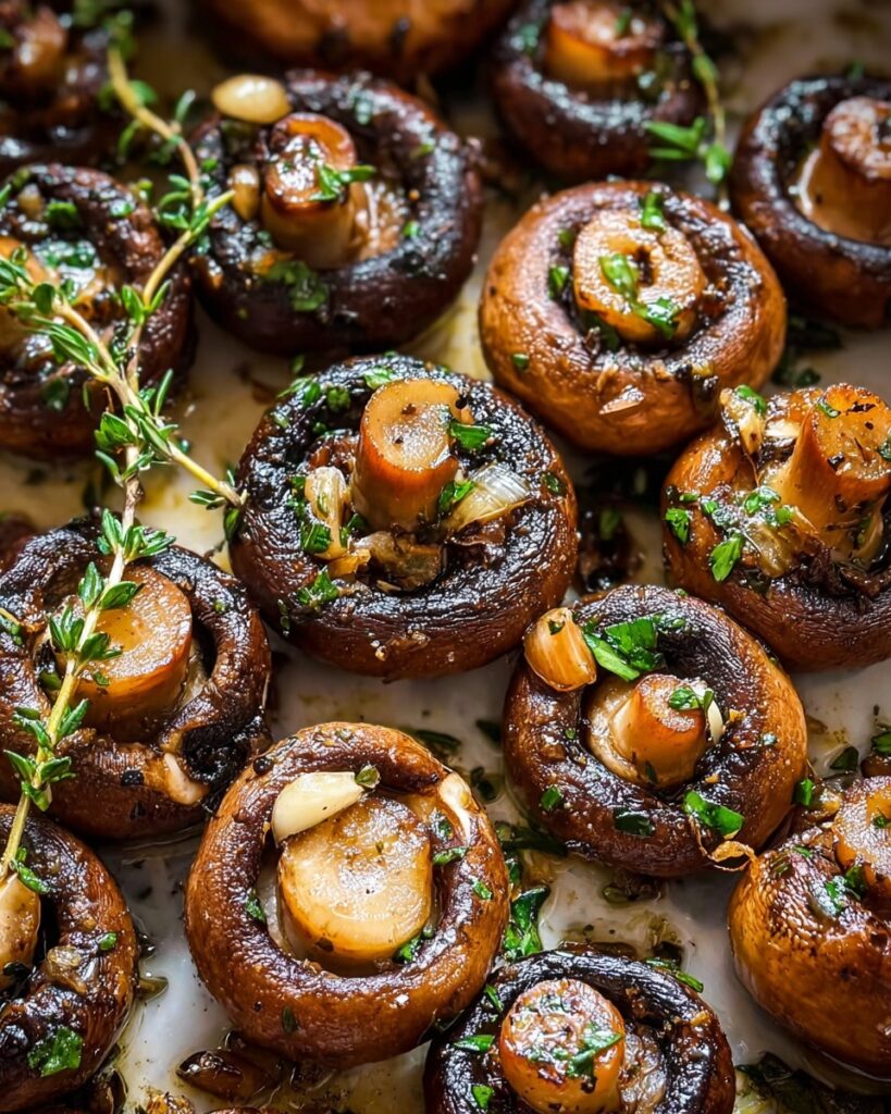 Garlic Butter Mushrooms Recipe