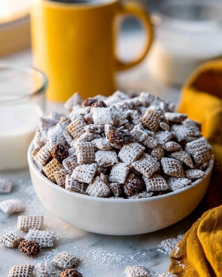 Chunky Chex Mix Muddy Buddies Recipe