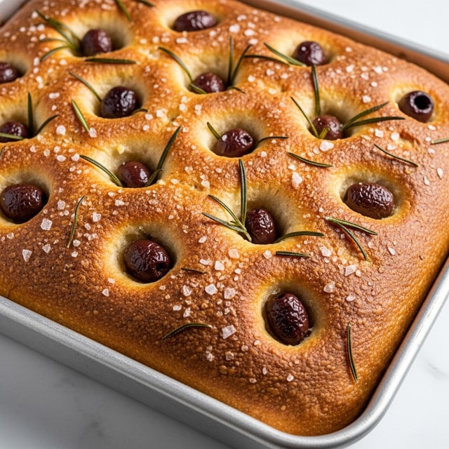 Easy Sourdough Focaccia Recipe