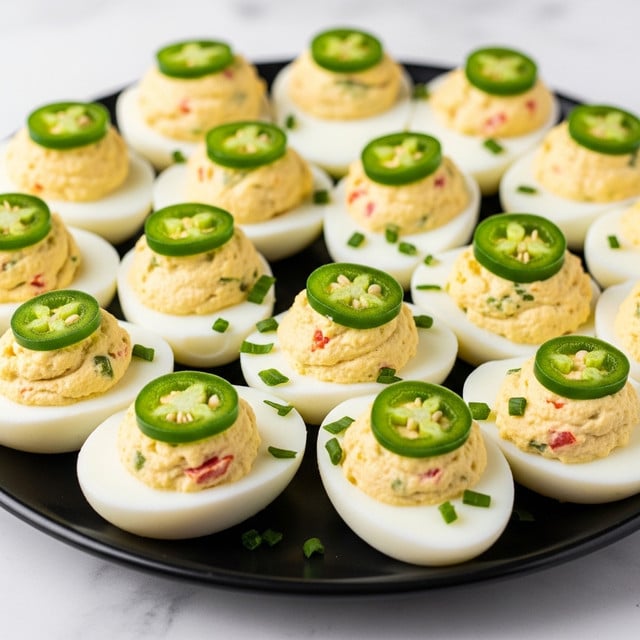 Jalapeno Deviled Eggs Recipe