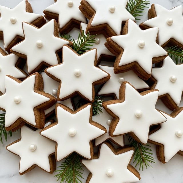 Gingerbread Star Cookies Recipe