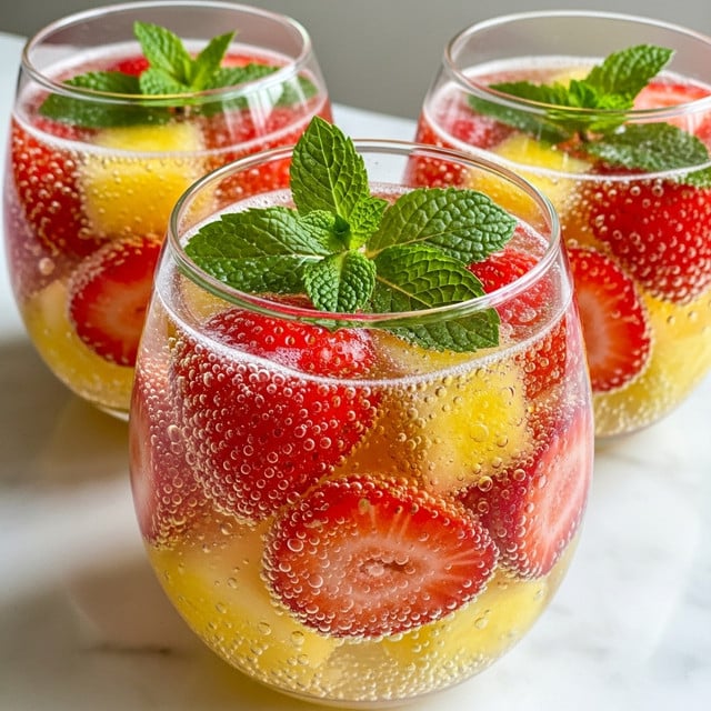 Strawberry Pineapple Wine Punch Recipe