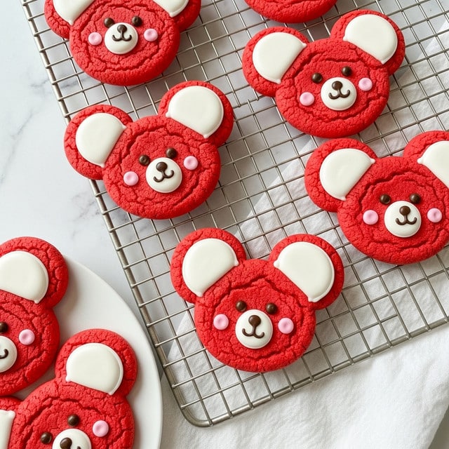 Red Velvet Bear Cookies Recipe