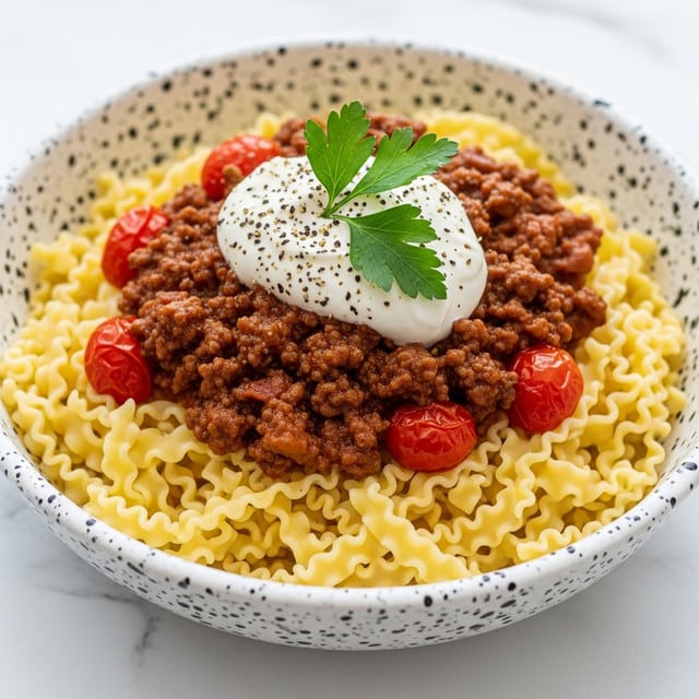 Sour Cream Beef Noodle Casserole Recipe