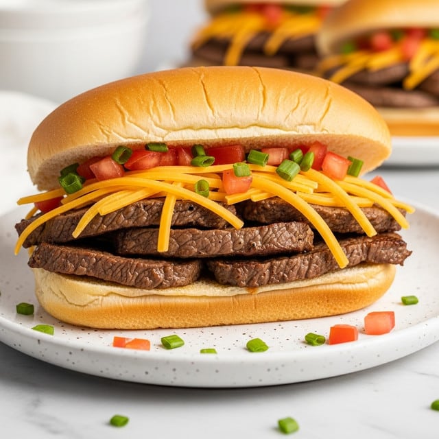 Crockpot Philly Cheesesteak Recipe