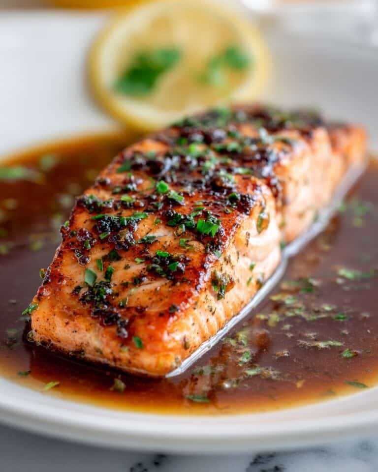 Texas Roadhouse Style Baked Salmon Recipe