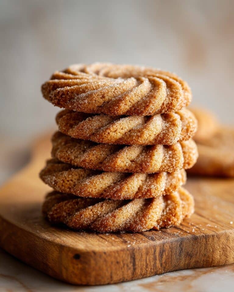 Soft and Chewy Cinnamon Sugar Churro Cookies Recipe