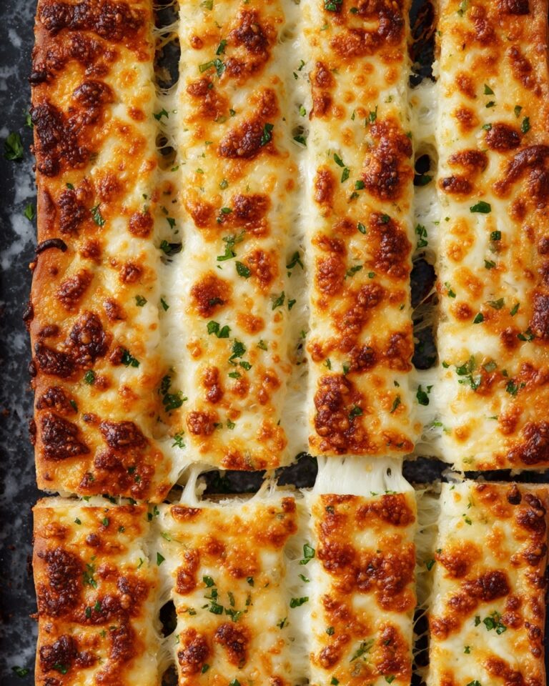Sourdough Cheesy Breadsticks Recipe