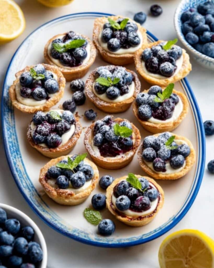 Mini Dutch Baby Pancakes with Blueberry Lemon Compote Recipe
