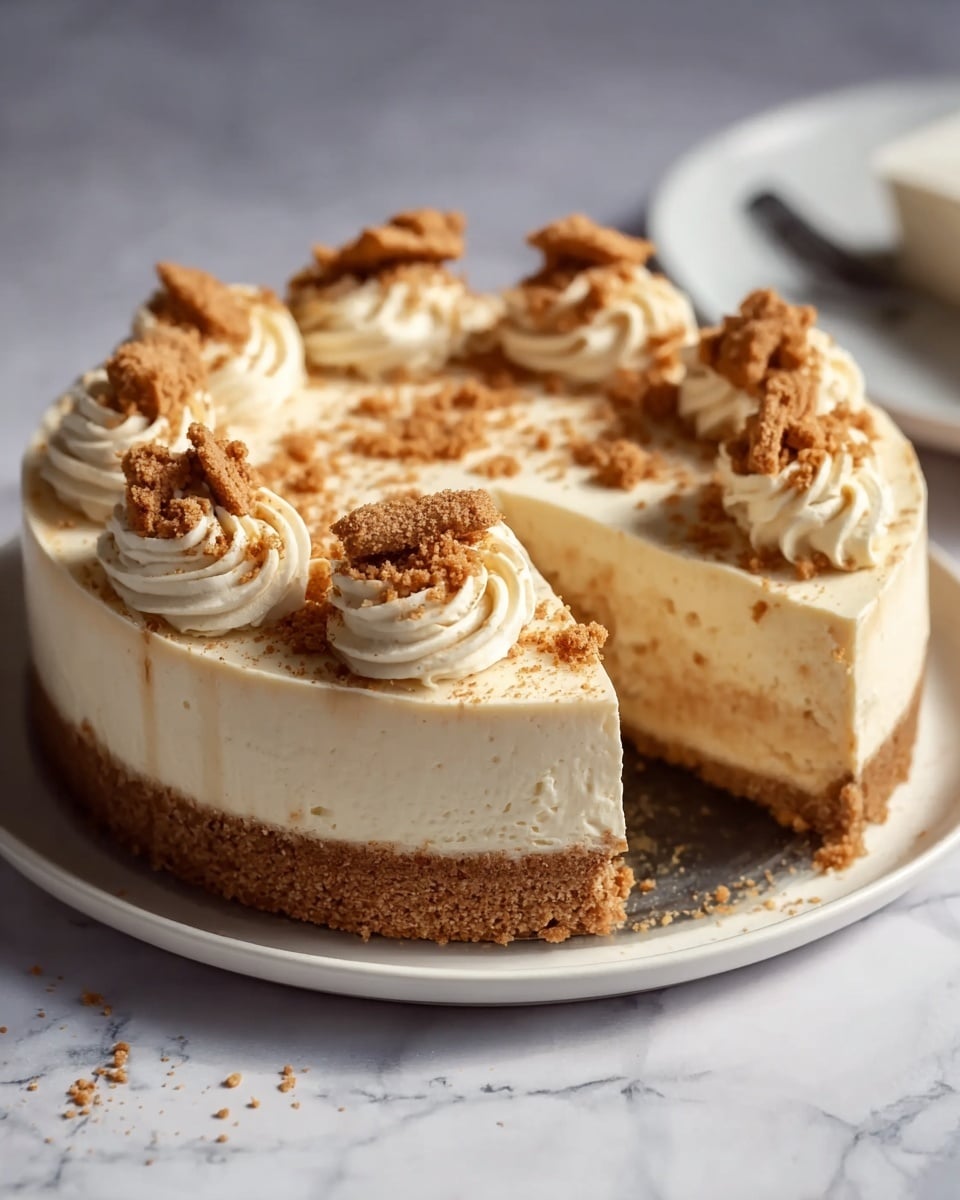 Delightful No Bake Biscoff Cheesecake Recipe