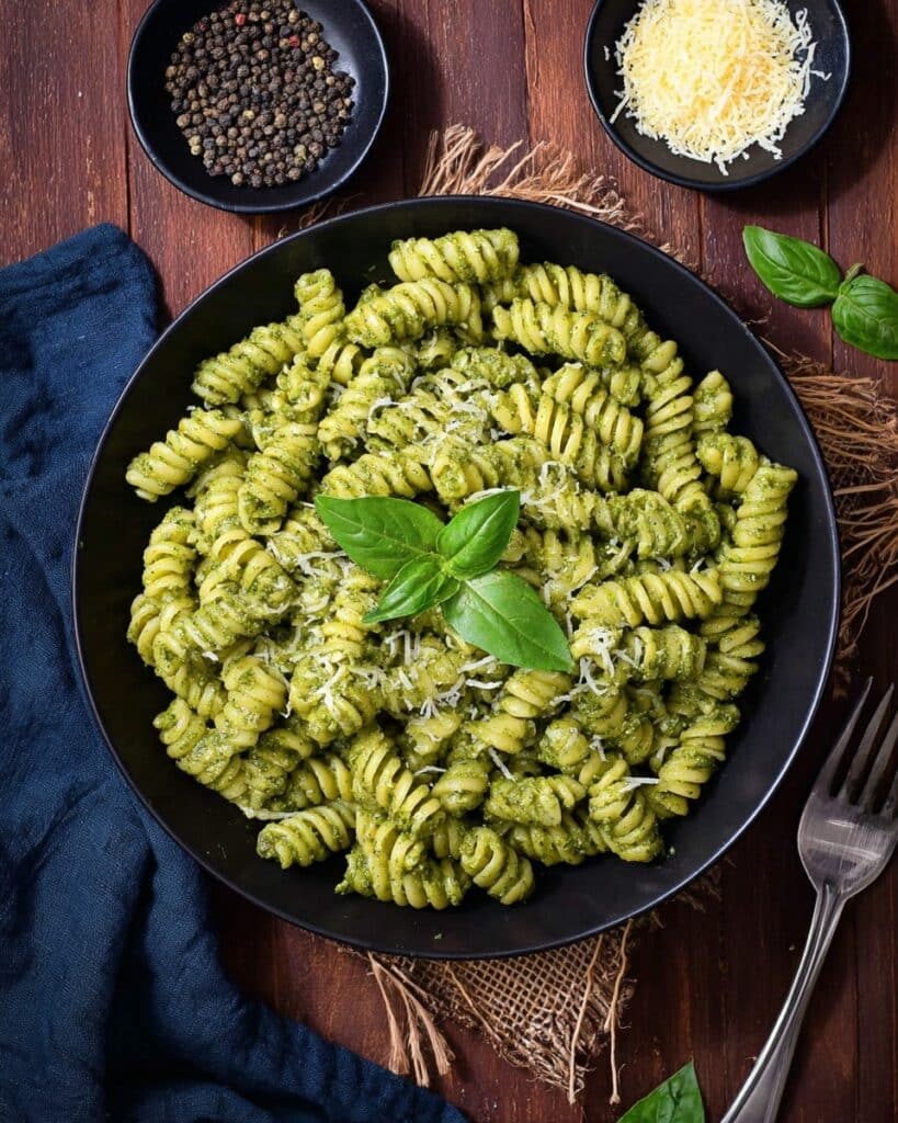 Silken Tofu Spinach Pasta Sauce Recipe