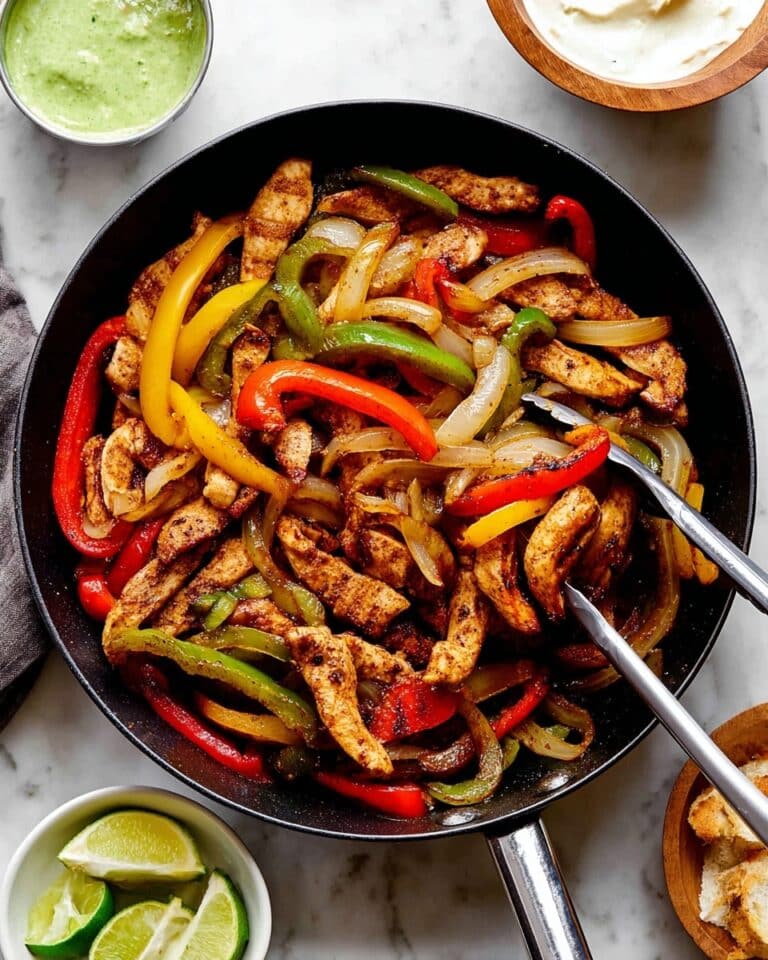 The BEST Easy Chicken Fajitas Recipe