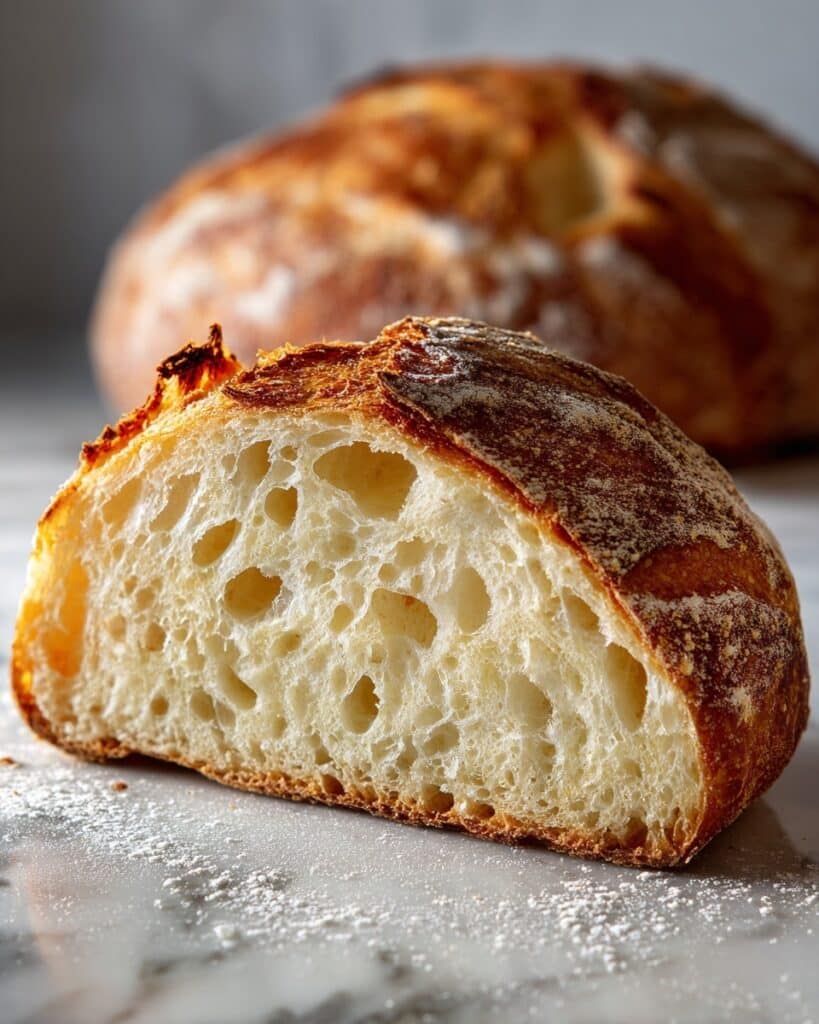 No Knead Italian Artisan Bread Recipe