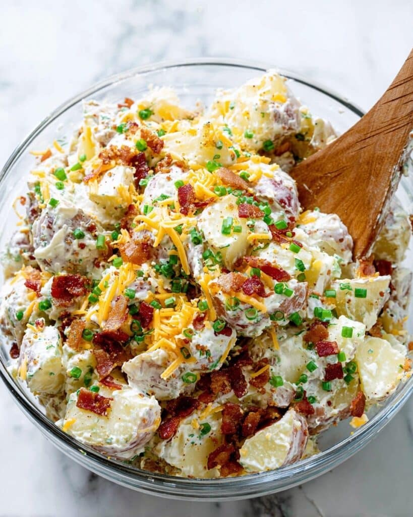 Loaded Baked Potato Salad Recipe
