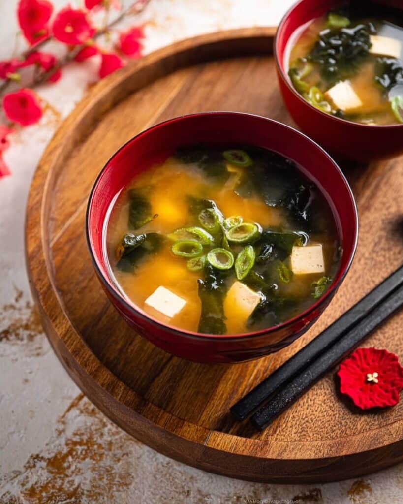Homemade Miso Soup with Tofu Recipe