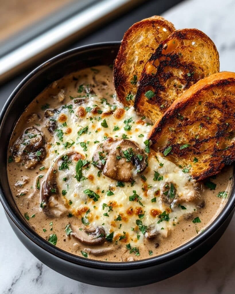Creamy Mushroom Soup Recipe